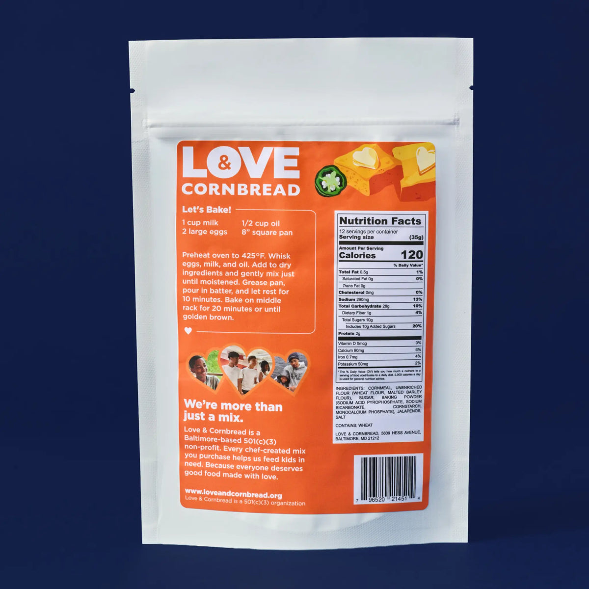 Sweet & Spicy Cornbread Mix